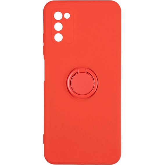 Аксессуар для смартфона Gelius Ring Holder Case Full Camera Red for Samsung A525 Galaxy A52/A528 Galaxy A52s 5G