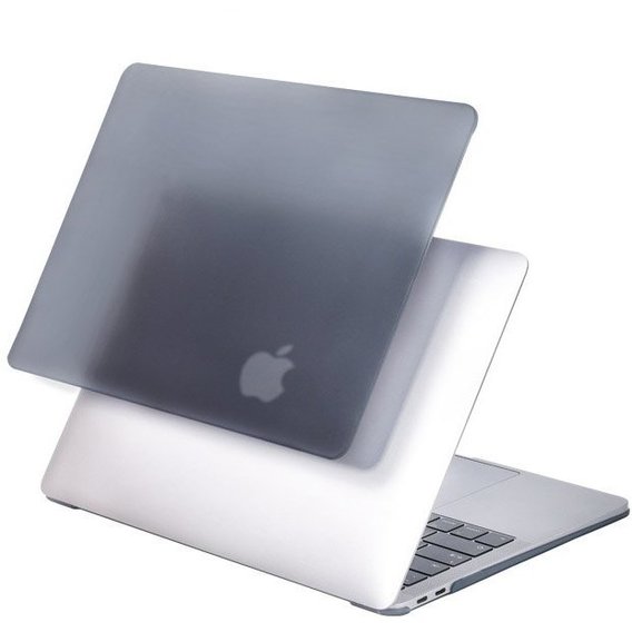 COTEetCI Universal PC Case Transparent Black (MB1002-TB) for MacBook Pro 13 with Retina Display (2016-2019)