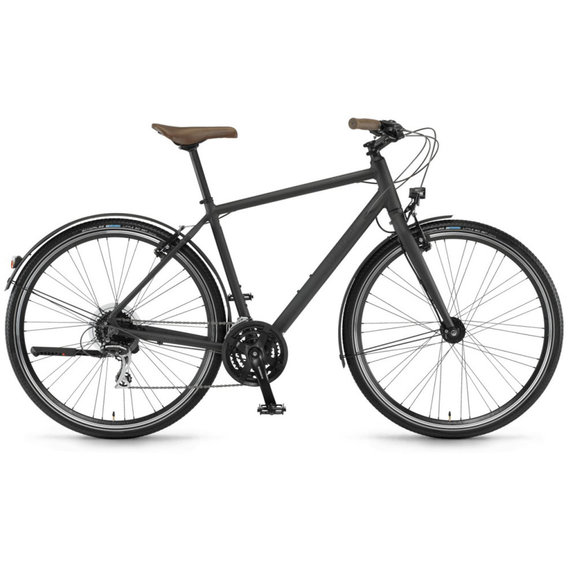 Велосипед Winora Flitzer men 28" 24-G Acera рама 61 см черный матовый 2021