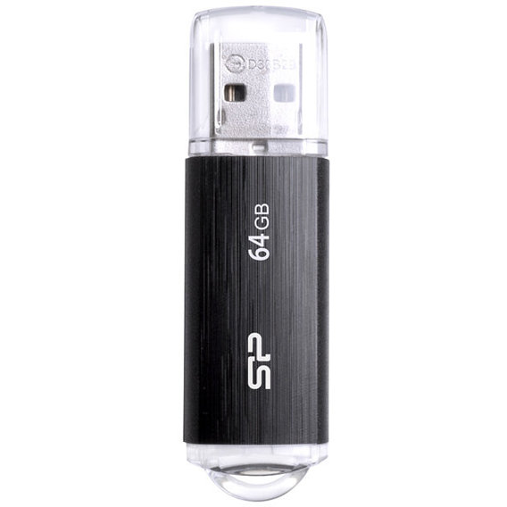 USB-флешка Silicon Power 64GB Ultima U02 USB 2.0 Black (SP064GBUF2U02V1K)