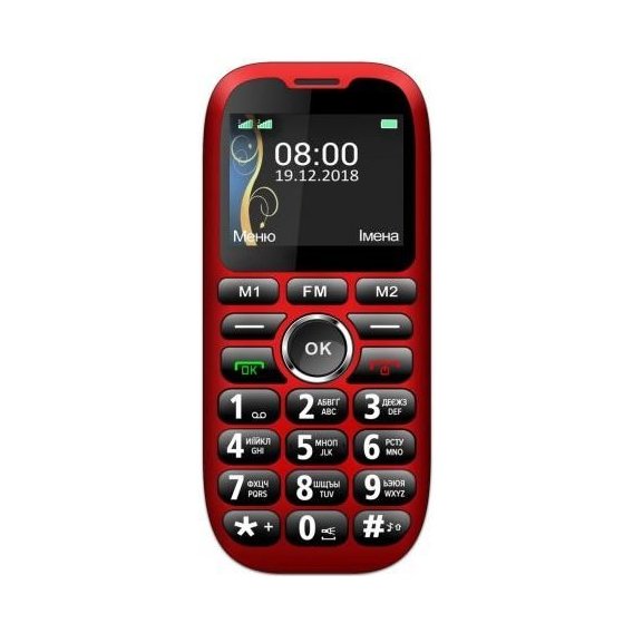 Мобильный телефон Sigma mobile Comfort 50 Grand Red (UA UCRF)
