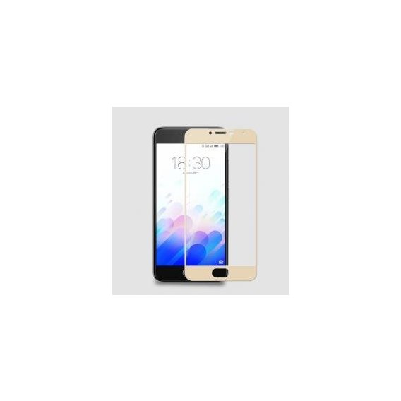 Аксессуар для смартфона Tempered Glass Gold for Meizu M5 Note