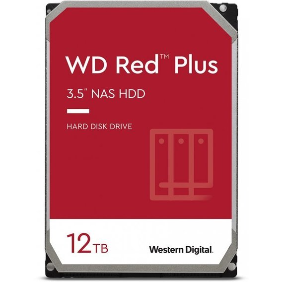 Внутренний жесткий диск WD Red Plus 12 TB (WD120EFBX)