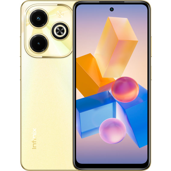 Смартфон Infinix Hot 40i 4/128Gb NFC Horizon Gold (UA UCRF)