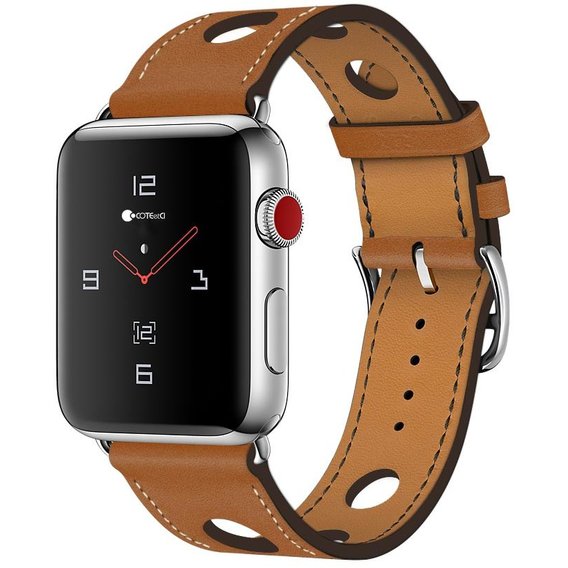 Аксессуар для Watch COTEetCI W15 Fashion Leather Brown (WH5221-KR) for Apple Watch 42/44/45/49mm