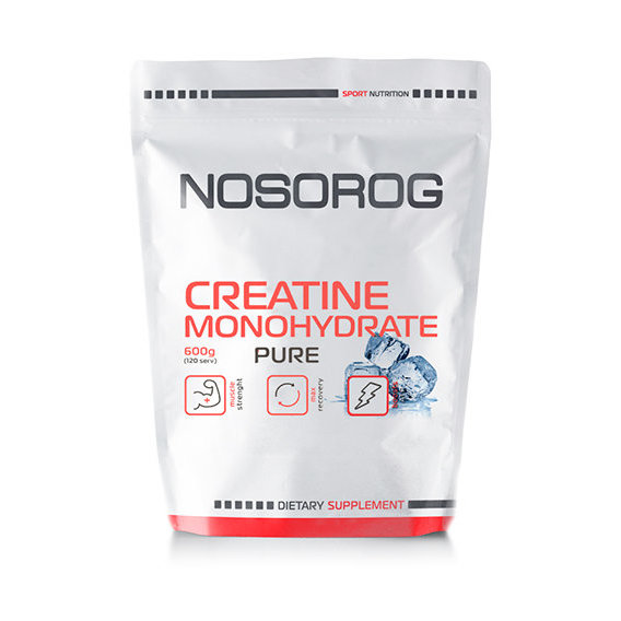 Креатин Nosorog Nutrition Creatine Monohydrate 600 г /120 servings/ Unflavored