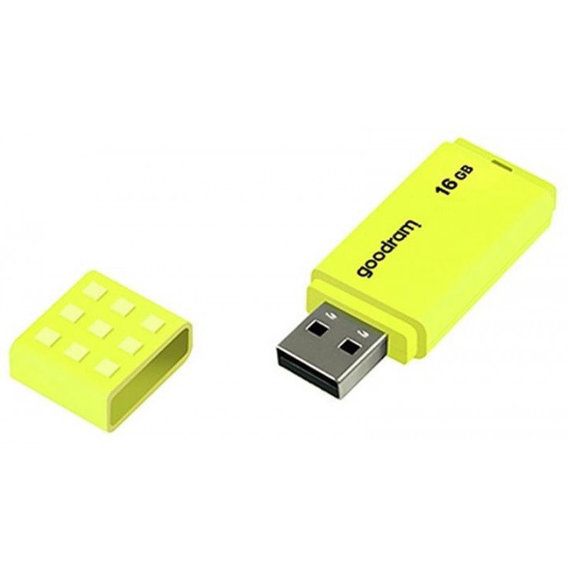 USB-флешка GOODRAM 16GB UME2 USB 2.0 Yellow (UME2-0160Y0R11)
