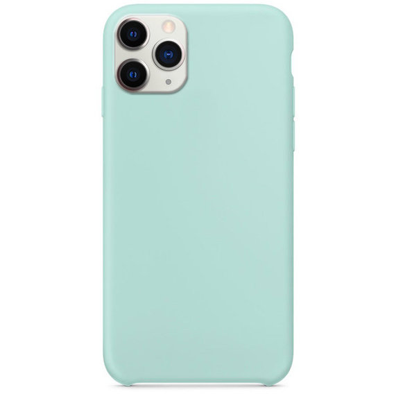 Аксессуар для iPhone Mobile Case Silicone Soft Cover Marine Green for iPhone 11 Pro Max
