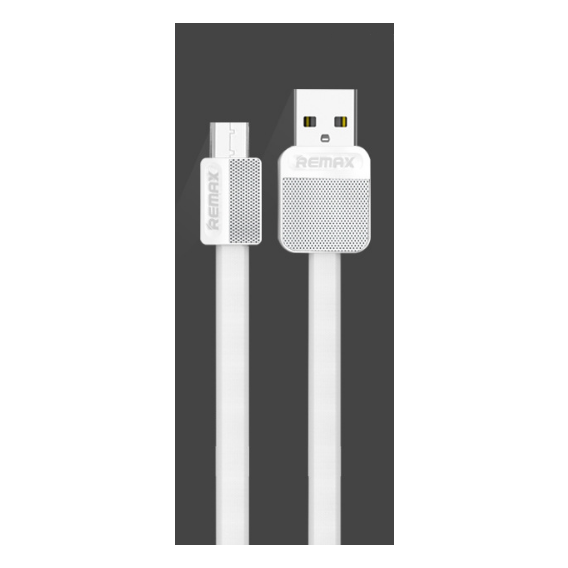 Кабель Remax USB Cable to microUSB Platinum 1m White (RC-044)