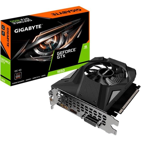 Видеокарта GIGABYTE GeForce GTX 1650 D6 OC 4G rev. 2.0 (GV-N1656OC-4GD 2.0)