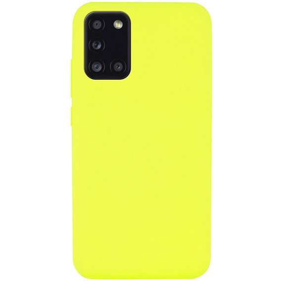 Аксессуар для смартфона Mobile Case Silicone Cover without Logo Neon Yellow for Xiaomi Redmi Note 9 / Redmi 10X