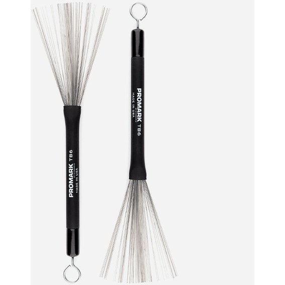 

Барабанные щетки Promark TB6 Heavy Brush Telescopic Wire