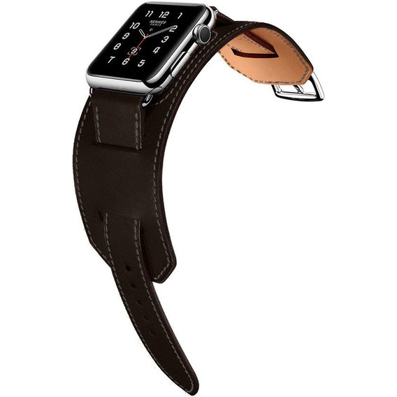 Аксессуар для Watch COTEetCI W10 Fashion Leather Band Gray (WH5211-GY) for Apple Watch 38/40/41mm