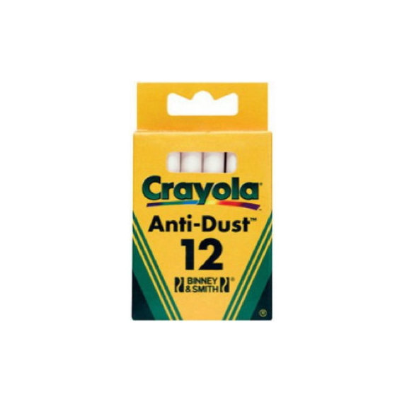 Crayola 12 белых мелков 0280