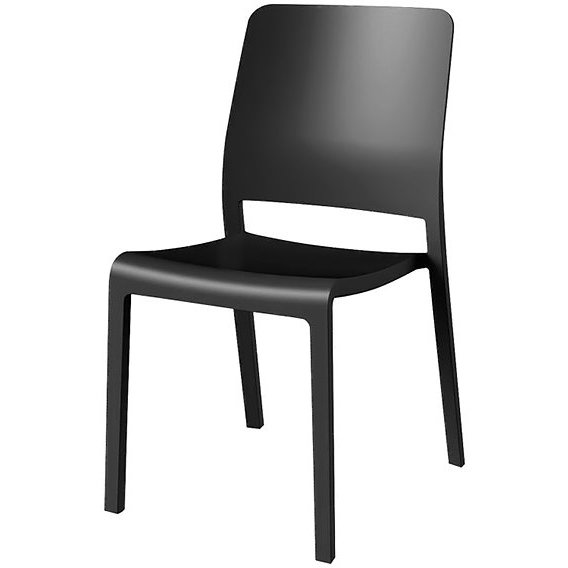 Стул пластиковый Evolutif Charlotte Deco Chair, серый