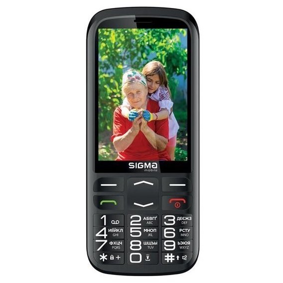 Мобильный телефон Sigma mobile Comfort 50 Optima Type-C Black (UA UCRF)