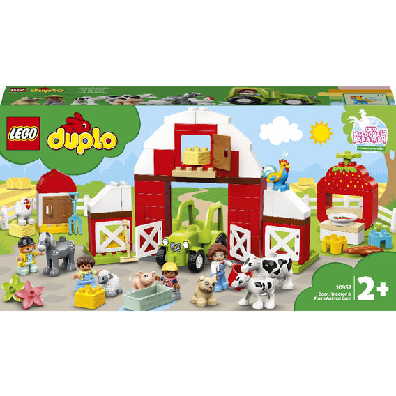 LEGO DUPLO Хлев, трактор и уход за животными (10952)