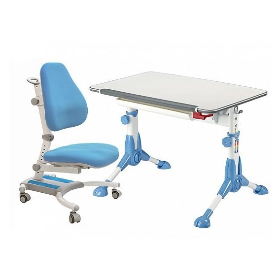 Комплект Mealux стол Rene BL + кресло Omega BL