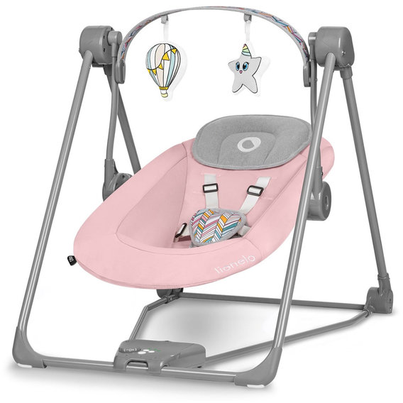 Укачивающий центр Lionelo Otto Pink Baby розовый (LO-OTTO PINK BABY)
