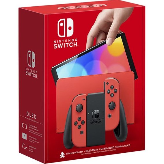 Игровая приставка Nintendo Switch OLED Model Mario Red Edition