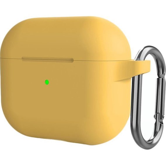 Чехол для наушников ArmorStandart Hang Case Yellow (ARM60325) for Apple AirPods 3