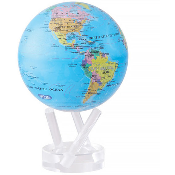 Гиро-глобус Solar Globe Mova Политическая карта 11.4 см (MG-45-BOE)