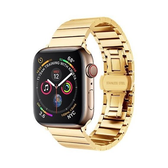 Аксессуар для Watch COTEetCI W25 Steel Band Gold (WH5238-GD) for Apple Watch 42/44/45/49mm