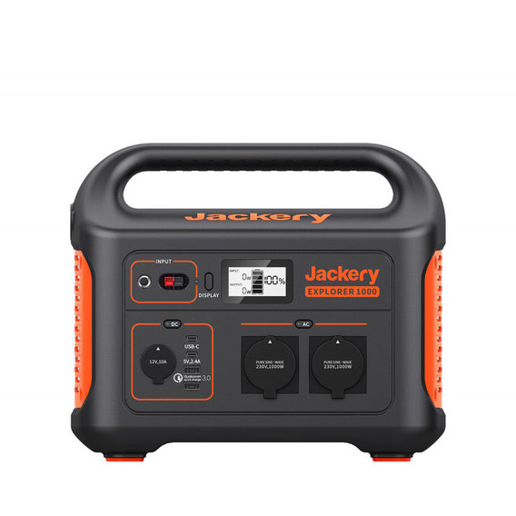 Зарядная станция Jackery Explorer 1002Wh 278333mAh 1000W Black/Orange