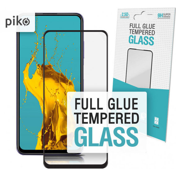Аксессуар для смартфона Piko Tempered Glass Full Glue Black for Xiaomi Redmi Note 9T