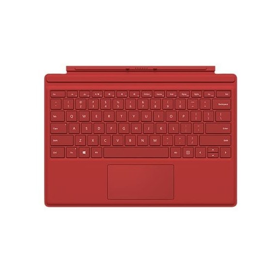 Аксессуар для планшетных ПК Microsoft Type Cover Surface Pro 4 Red (QC7-00005)