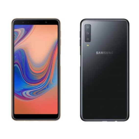 Смартфон Samsung Galaxy A7 (2018) 4/64GB Dual SIM Black A750 (UA UCRF)