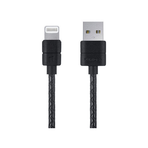 Кабель Puridea USB Cable to Lightning L21 20cm Black (L21-Lightning (0.2m) Black)