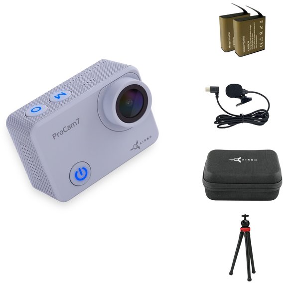 Экшн камера Набор для блогера 12 в 1: AIRON ProCam 7 Touch с аксессуарами