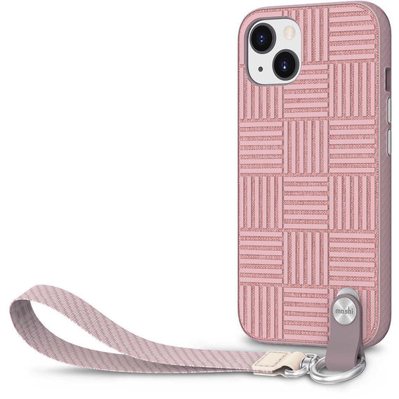 Аксессуар для iPhone Moshi Altra Slim Case with Wrist Strap Pink (99MO117311) for iPhone 13