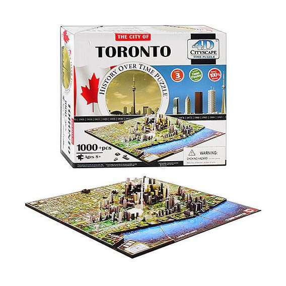 Пазл 4D Cityscape Торонто Канада (40016)