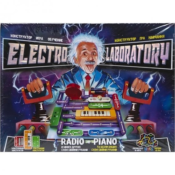 Электронный конструктор Danko Toys Electro Laboratory Radio+Piano (ДТ-ОО-09388)