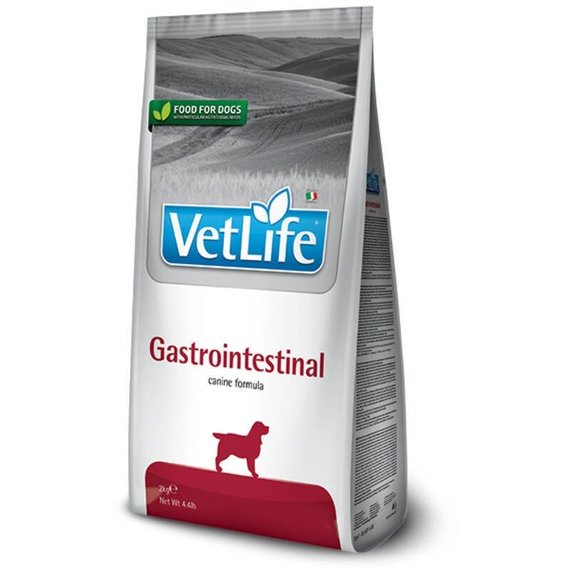 Сухой корм для собак Farmina Vet Life Gastrointestinal диетическое питание при заболевании ЖКТ 2 кг (160,377)