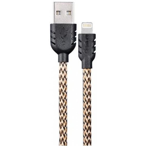 Кабель Remax USB Cable to Lightning Nylon 1m Yellow