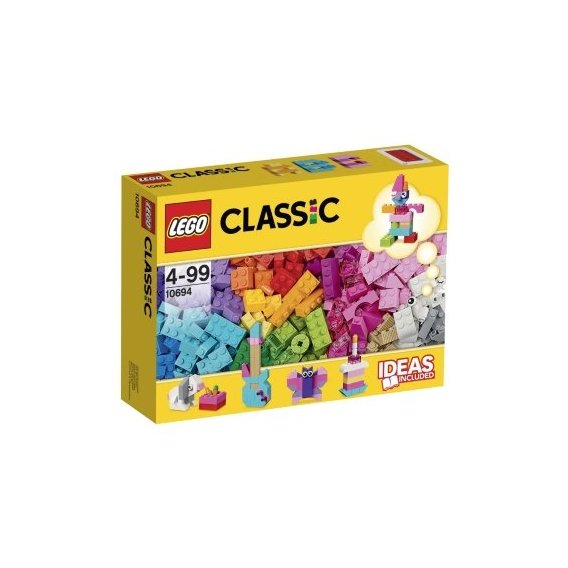 Конструктор LEGO Classic Дополнение к набору для творчества - пастельные цвета (10694)