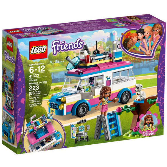 Конструктор LEGO Friends Рабочий автомобиль Оливии (41333)