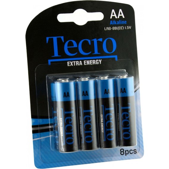 Батарейки Tecro LR6-8B(EE) 8шт
