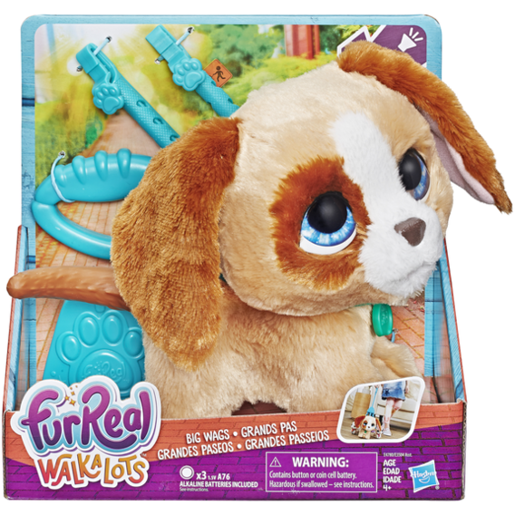 Интерактивная игрушка Hasbro Furreal Friends большой питомец на поводке Собачка WALKALOTS BIG DOG (E3504_E4780)