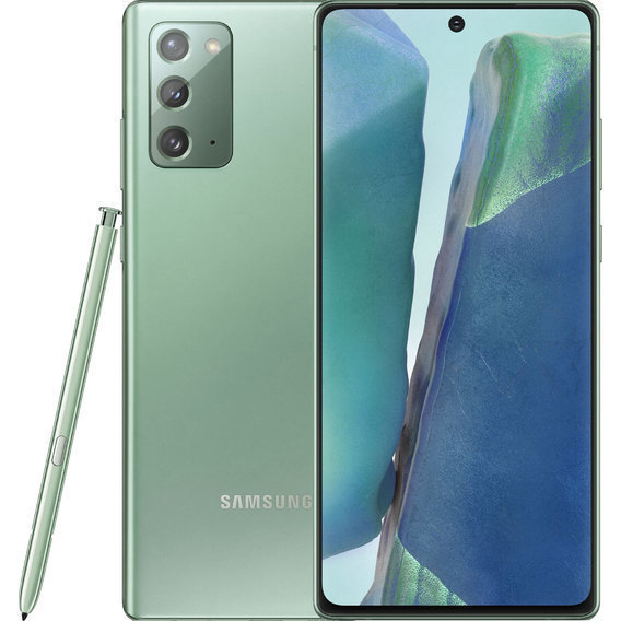 Смартфон Samsung Galaxy Note20 5G N9810 8/256GB Mystic Green (Snapdragon)