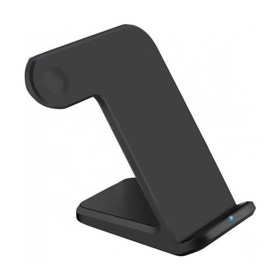 Зарядное устройство COTEetCI Wireless Charger Stand WS-18 Black (CS5169-BK) for Apple iPhone, Apple Watch and Apple AirPods