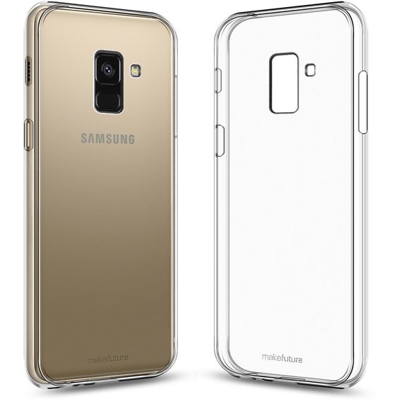 Аксессуар для смартфона MakeFuture TPU Air Case Clear (MCA-SA818P) for Samsung A730 Galaxy A8 Plus 2018