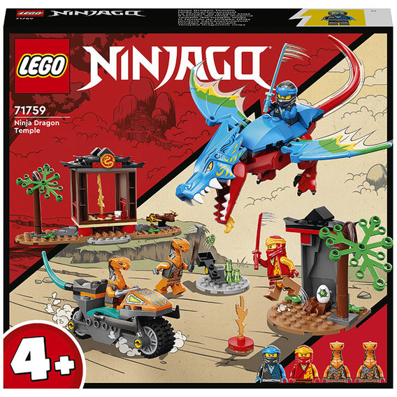 Конструктор LEGO NINJAGO Драконий храм ниндзя (71759)