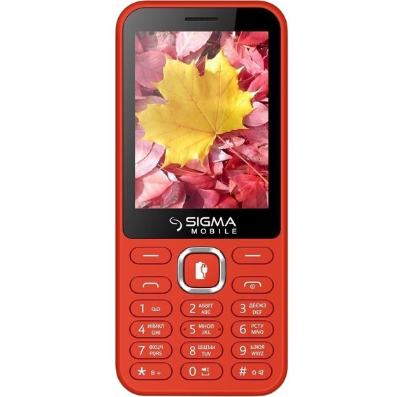 Мобильный телефон Sigma mobile X-style 31 Power Red (UA UCRF)