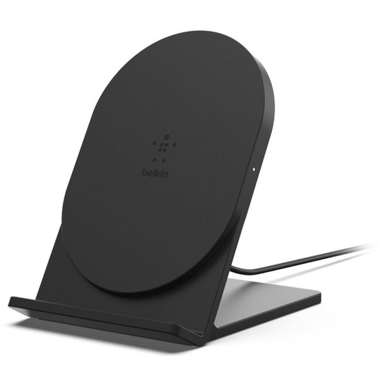 Зарядное устройство Belkin Wireless Fast Charging Stand Universal 5W Black (F7U070BTBLK)