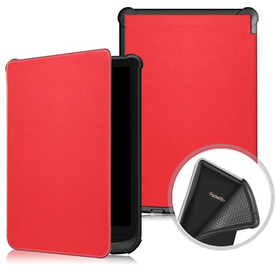 Аксессуар к электронной книге BeCover Smart Case Red for Pocketbook 6" 616 / 627 / 628 / 632 / 633 (707155)