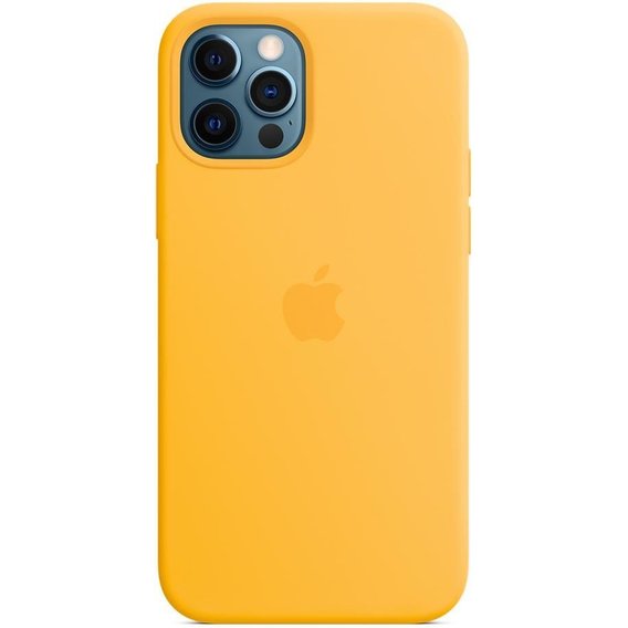 Аксессуар для iPhone Apple Silicone Case with MagSafe Sunflower (MKTQ3) for iPhone 12/iPhone 12 Pro
